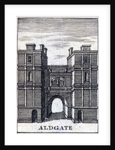 Aldgate, London, c1800(?) by Anonymous