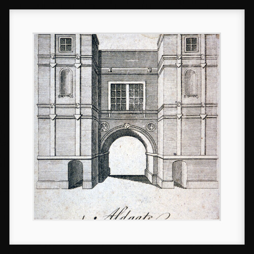 Aldgate, London, c1800(?) by Anonymous