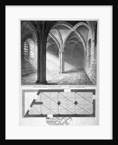 St Michael's Crypt, Aldgate, London by William Wise