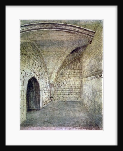 St Michael's Crypt, Aldgate, London by John Phillipps Emslie