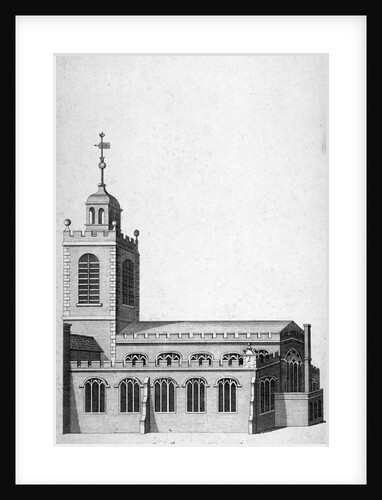 All Hallows-by-the-Tower Church, London by Benjamin Cole