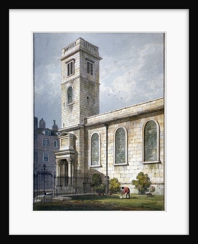 All Hallows Church, Lombard Street, London by George Shepherd