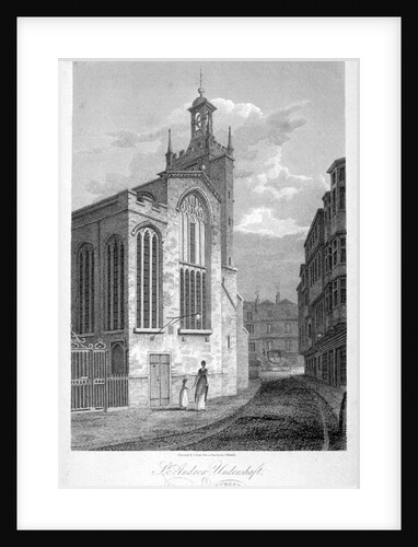 Church of St Andrew Undershaft, Leadenhall Street, London by John Greig