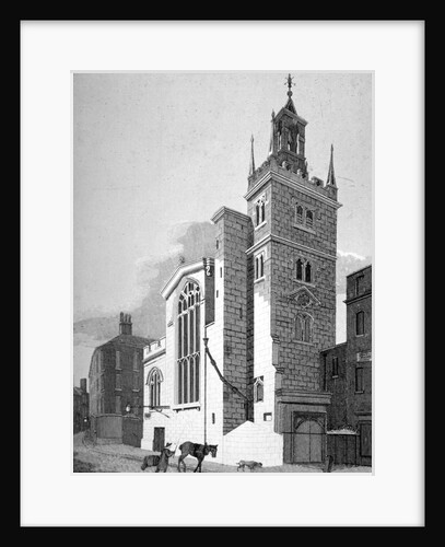Church of St Andrew Undershaft, Leadenhall Street, London by Joseph Skelton