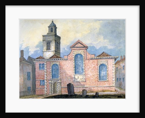 Exterior view of St Anne and St Agnes, City of London by William Pearson