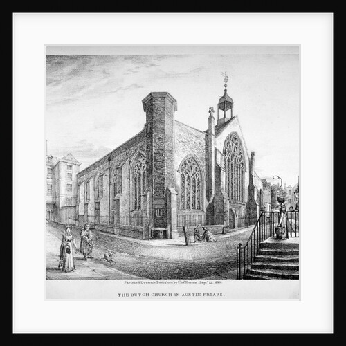 Austin Friars, City of London by Charles Burton