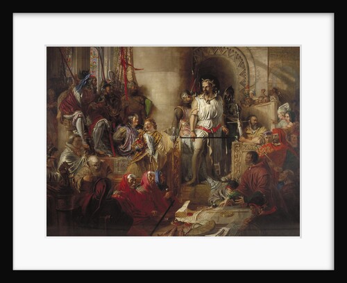 The trial of Sir William Wallace at Westminster by William Bell Scott