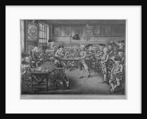 Court of Equity, Belle Sauvage Inn, Ludgate Hill, City of London by Robert Laurie