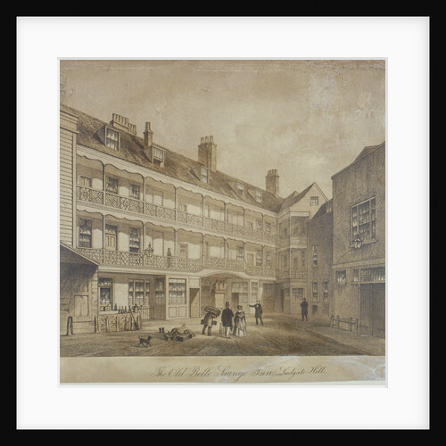 Belle Sauvage Inn, Belle Sauvage Yard, Ludgate Hill, City of London by Anonymous