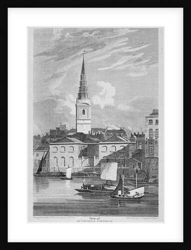 St Bride's Church, Fleet Street, City of London by Matthews