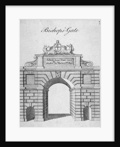 Bishopsgate, City of London by Anonymous