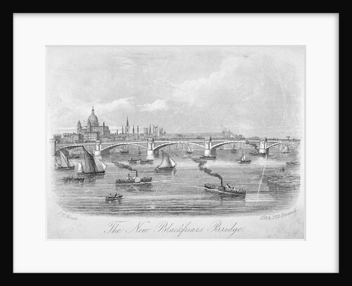 Blackfriars Bridge, London by Anonymous