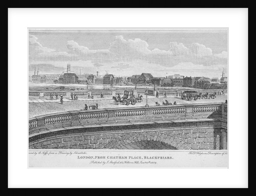Blackfriars Bridge, London by R Roffe