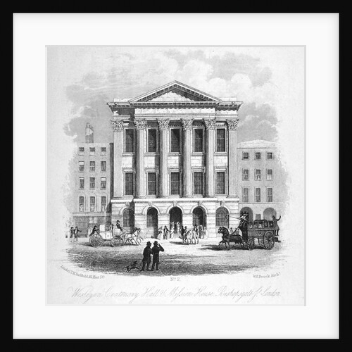 The Wesleyan Centenary Hall and Mission House, Bishopsgate, City of London by Anonymous