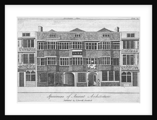 The White Hart Inn at no 119 White Hart Court, Bishopsgate, City of London by Anonymous