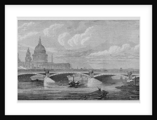 Blackfriars Bridge, London by Anonymous