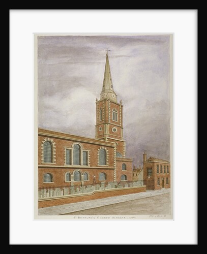 Church of St Botolph, Aldgate, City of London by Valentine Davis