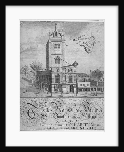 Church of St Botolph, Aldgate, City of London by Anonymous