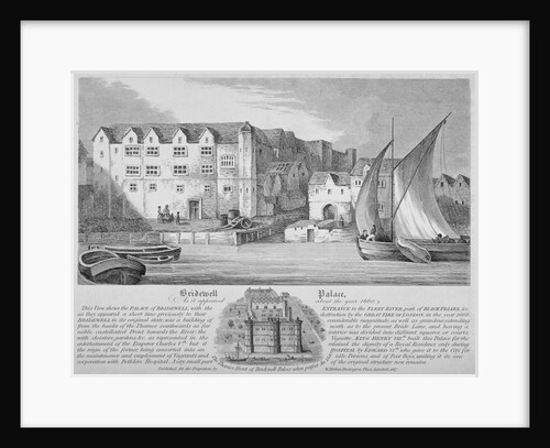 Bridewell, City of London, 1666 (1817) by Anonymous