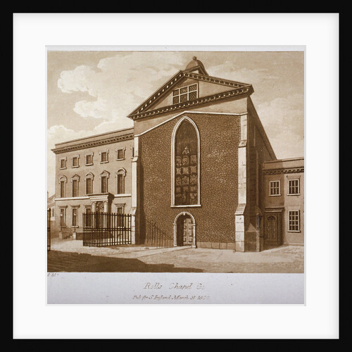 Rolls Chapel, Chancery Lane, City of London by Anonymous