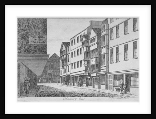 Chancery Lane, City of London by James Peller Malcolm