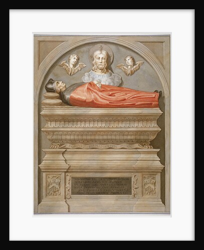 Monument to Dr John Yonge by Torrigiano in Rolls Chapel, Chancery Lane, City of London by Anonymous