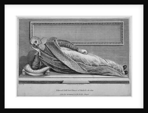 Monument to Sir Edward Bruce in Rolls Chapel, Chancery Lane, City of London by King