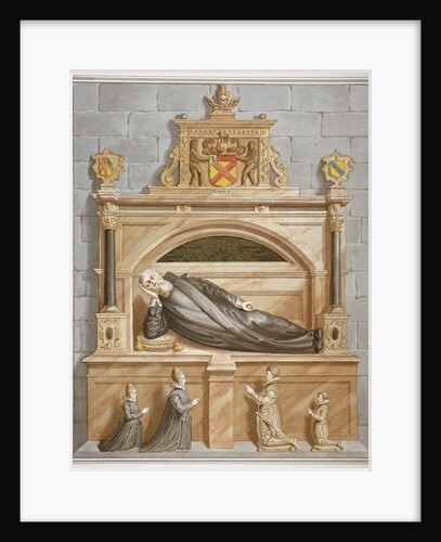 Monument to Sir Edward Bruce in Rolls Chapel, Chancery Lane, City of London by Anonymous