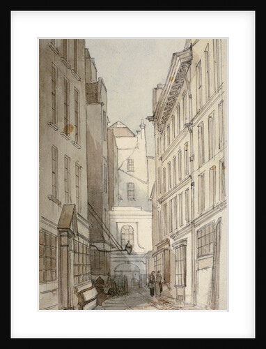 Change Alley, City of London by Thomas Colman Dibdin