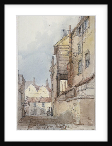 Catherine Wheel Alley, City of London by Thomas Colman Dibdin