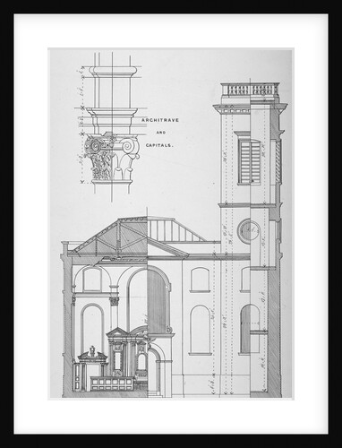 Church of St Clement, Eastcheap, City of London by Anonymous