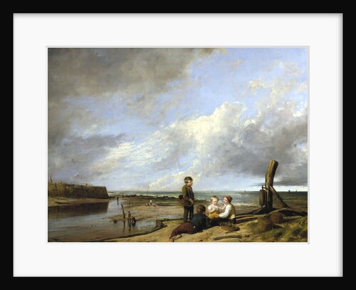 Shrimp boys at Cromer by William Collins