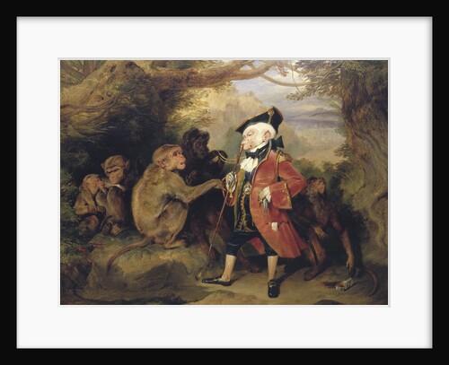 The Travelled Monkey by Edwin Henry Landseer