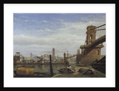 Hungerford Pier and Footbridge by Anonymous