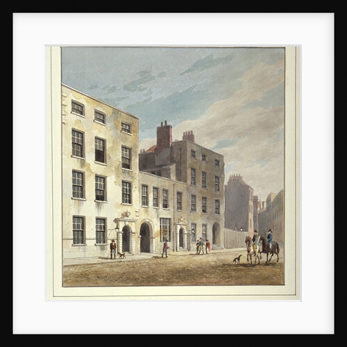 The Old Navy Pay Office, Old Broad Street, City of London by George Sidney Shepherd