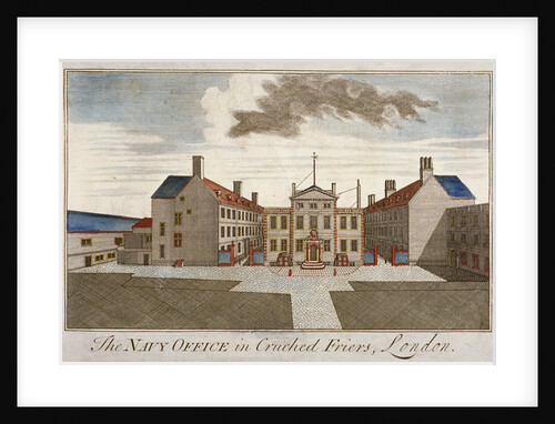 The Navy Office in Crutched Friars, City of London by Anonymous