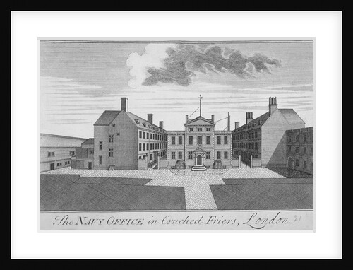 The Navy Office in Crutched Friars, City of London by Anonymous