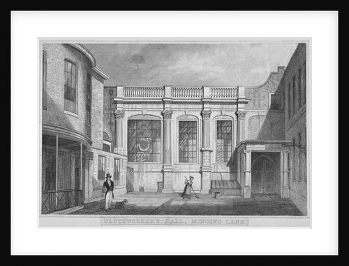 Clothworkers' Hall, Mincing Lane, City of London by W Wallis