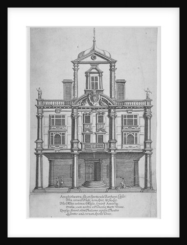 Duke's Theatre, Dorset Gardens, City of London by William Sherwin
