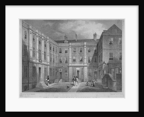 College of Arms, City of London by W Wallis