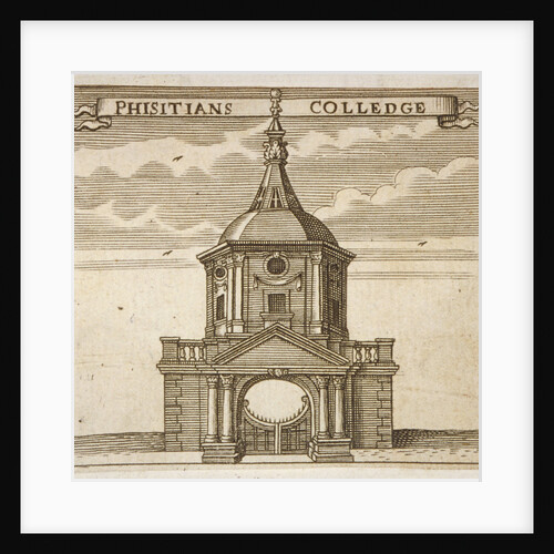 Gateway to the Royal College of Physicians, City of London by Anonymous