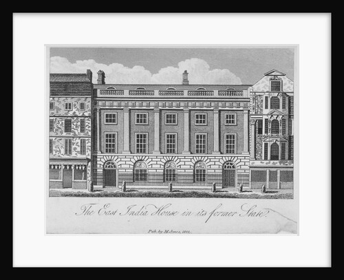 East India House, Leadenhall Street, City of London by Anonymous