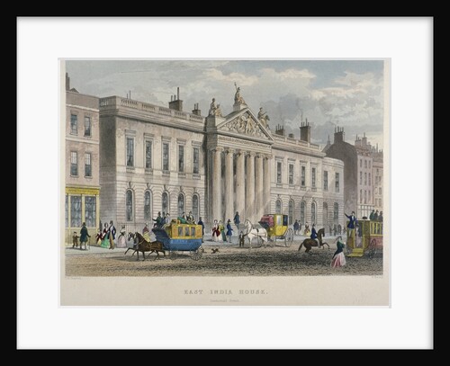 North view of East India House, Leadenhall Street, City of London by Sir William Wallace