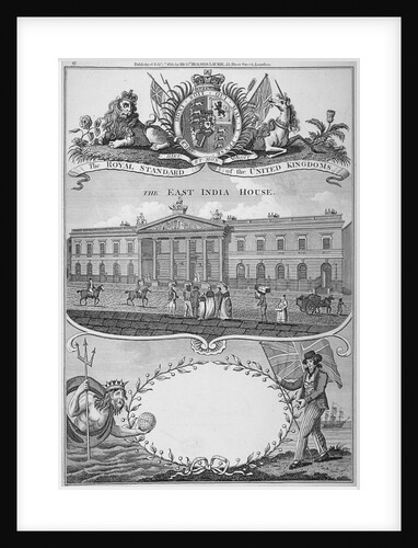 East India House, Leadenhall Street, City of London by Anonymous