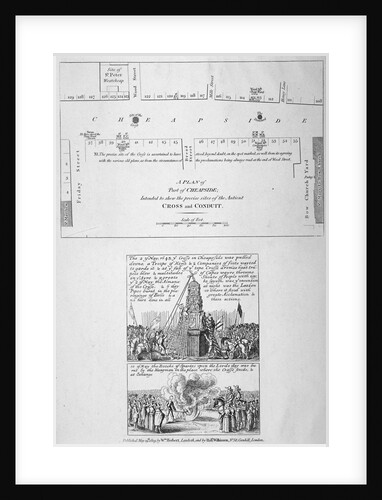 Cheapside, City of London by Anonymous
