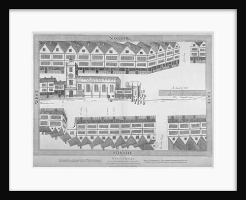 Cheapside, City of London, 1585 (1814) by Bartholomew Howlett