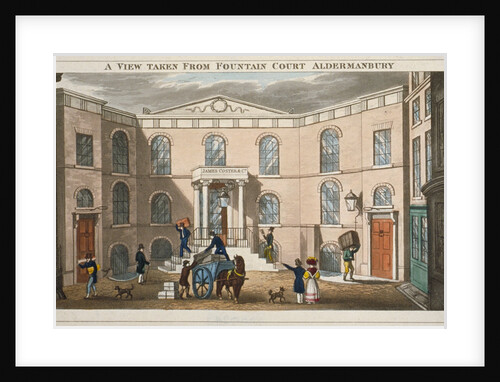 Fountain Court, Aldermanbury, City of London by Anonymous