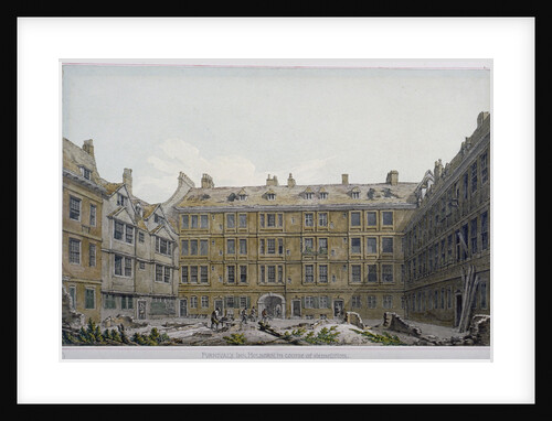 Furnival's Inn, City of London by Robert Blemmell Schnebbelie