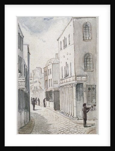 The Weigh House Chapel, Eastcheap, City of London by John William Burgon