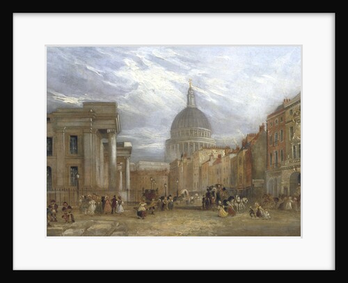 The Old General Post Office and St Martin's le Grand by George Sidney Shepherd